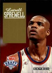 Latrell Sprewell #DP24 Basketball Cards 1992 Skybox Draft Prices
