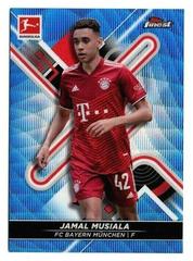 Jamal Musiala [Refractor] Soccer Cards 2021 Topps Finest Bundesliga Prices