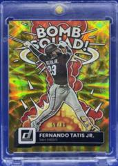 Fernando Tatis Jr. [Gold] #BS-5 Baseball Cards 2022 Panini Donruss Optic Bomb Squad Prices