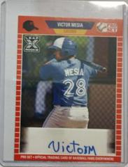 Victor Mesia #PS-VM1 Baseball Cards 2021 Pro Set Autographs Prices