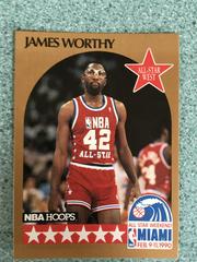 James Worthy All Star #26 Basketball Cards 1990 Hoops Prices