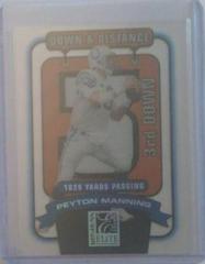 Peyton Manning [3rd Down] Football Cards 2000 Panini Donruss Elite Down and Distance Prices