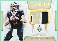 Drew Brees [Prime] Football Cards 2018 National Treasures Franchise Prices