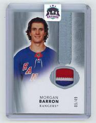 Morgan Barron [Patch] #2022-MB Hockey Cards 2021 Upper Deck The Cup Rookie Class of 2022 Prices