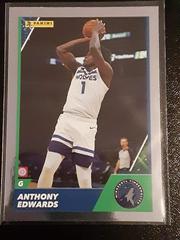 Anthony Edwards [Silver] #12 Basketball Cards 2021 Panini NBA Card Collection Prices