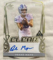 Drake Maye [Gold] #BA-DM1 Football Cards 2023 Leaf Draft Autographs Prices