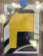 Hassan Haskins [Gold] Football Cards 2022 Panini Immaculate Collegiate Jumbos Prices