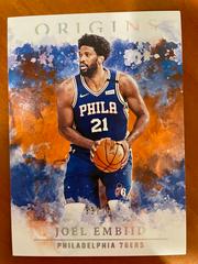 Joel Embiid [Turquoise] #16 Basketball Cards 2020 Panini Origins Prices