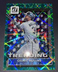Cedric Mullins [Green] Baseball Cards 2022 Panini Donruss Trending Prices