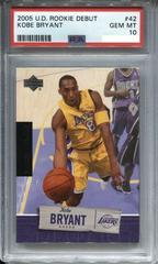 Kobe Bryant Basketball Cards 2005 Upper Deck Rookie Debut Prices