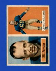 Bill Forester #69 Football Cards 1957 Topps Prices