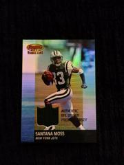 Santana Moss #116 Football Cards 2001 Bowman's Best Prices