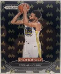 Stephen Curry #M8 Basketball Cards 2022 Panini Prizm Monopoly Money Black Prices