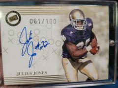 Julius Jones [Gold] Football Cards 2004 Press Pass Autograph Prices