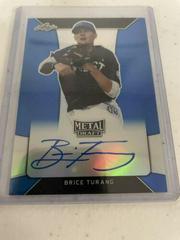 Brice Turang [Blue] #BA-BT1 Baseball Cards 2018 Leaf Metal Draft Autograph Prices
