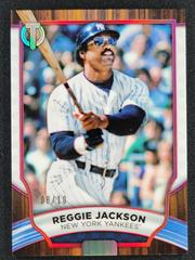 Reggie Jackson [Red] #52 Baseball Cards 2022 Topps Tribute Prices