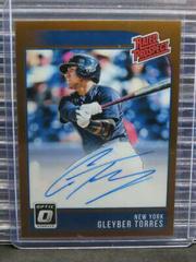 Gleyber Torres [Bronze] Baseball Cards 2018 Panini Donruss Optic Rated Prospect Signatures Prices