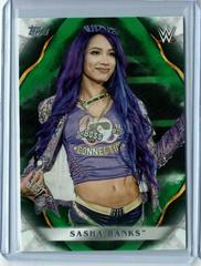 Sasha Banks [Green] Wrestling Cards 2019 Topps WWE Undisputed Prices
