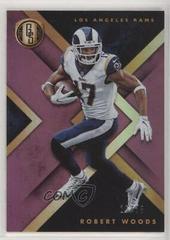 Robert Woods [Rose Gold] #127 Football Cards 2018 Panini Gold Standard Prices
