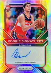 Deni Avdija [Silver Prizm] Basketball Cards 2020 Panini Prizm Rookie Signatures Prices