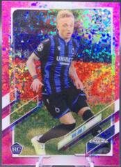 Noa Lang [Pink Mini Diamond] Soccer Cards 2020 Topps Chrome UEFA Champions League Prices