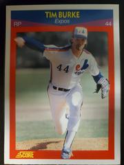 Tim Burke #34 Baseball Cards 1990 Score Superstars Prices