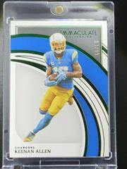 Keenan Allen [Emerald] #70 Football Cards 2022 Panini Immaculate Collection Prices