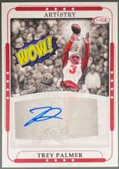 Trey Palmer [Red] #ART-TP Football Cards 2023 Sage Artistry Autographs Prices