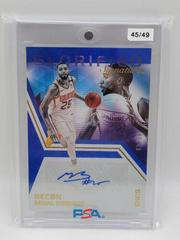 Mikal Bridges [Blue] #GS-MKB Basketball Cards 2020 Panini Recon Glorified Signatures Prices