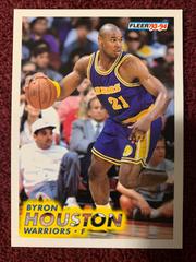 Bryon Houston #69 Basketball Cards 1993 Fleer Prices