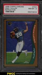 Fred Taylor [Refractor] Football Cards 1998 Topps Chrome Prices