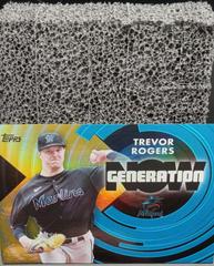 Trevor Rogers [Gold] Baseball Cards 2022 Topps Generation Now Prices