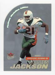 James Jackson [Platinum Medallion] Football Cards 2001 Ultra Prices