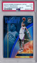 Tracy McGrady [Blue] #10 Basketball Cards 2018 Panini Donruss Optic All Clear for Takeoff Prices