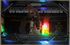Giannis Antetokounmpo [Silver] #7 Basketball Cards 2022 Panini Prizm Widescreen Prices