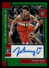 Johnny Davis [Green Wave] #ROA-JDV Basketball Cards 2022 Panini Donruss Optic Rookie Autographs Prices