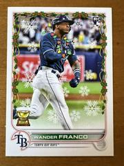 Wander Franco [SSSP Variation] Baseball Cards 2022 Topps Holiday Prices
