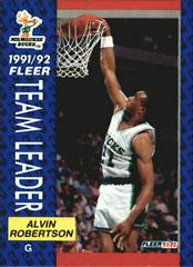 Alvin Robertson Basketball Cards 1991 Fleer Prices