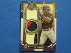 Tim Anderson Baseball Cards 2022 Topps Triple Threads All Star Patches Prices
