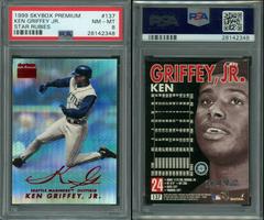 Ken Griffey Jr. [Star Rubies] Baseball Cards 1999 Skybox Premium Prices