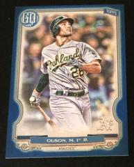 Matt Olson [Indigo] #4 Baseball Cards 2020 Topps Gypsy Queen Prices