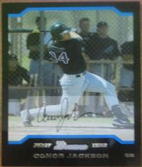 Conor Jackson [1st Edition] #168 Baseball Cards 2004 Bowman Prices