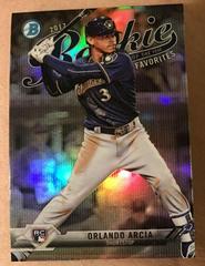 Orlando Arcia Baseball Cards 2017 Bowman Rookie of the Year Favorites Prices