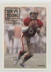 Steve young (Performance Highlights) #7 Football Cards 1993 Fleer Steve Young Prices