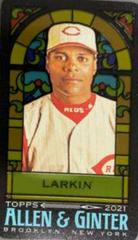 Barry Larkin [Mini Stained Glass] #78 Baseball Cards 2021 Topps Allen & Ginter Prices