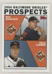 Adam Loewen, Nick Markakis #691 Baseball Cards 2004 Topps Prices