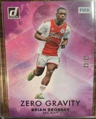 Brian Brobbey [Purple] Soccer Cards 2022 Panini Donruss Zero Gravity Prices
