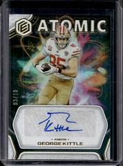 George Kittle [Cobalt] Football Cards 2022 Panini Elements Atomic Autographs Prices