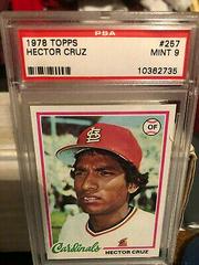 Hector Cruz #257 Baseball Cards 1978 Topps Prices