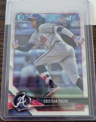Cristian Pache Baseball Cards 2018 Bowman Mega Box Chrome Prices